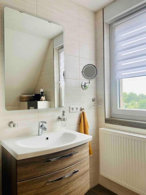 Pool, Sauna Und Blick Ins Gruene Wittenberg Esterno foto