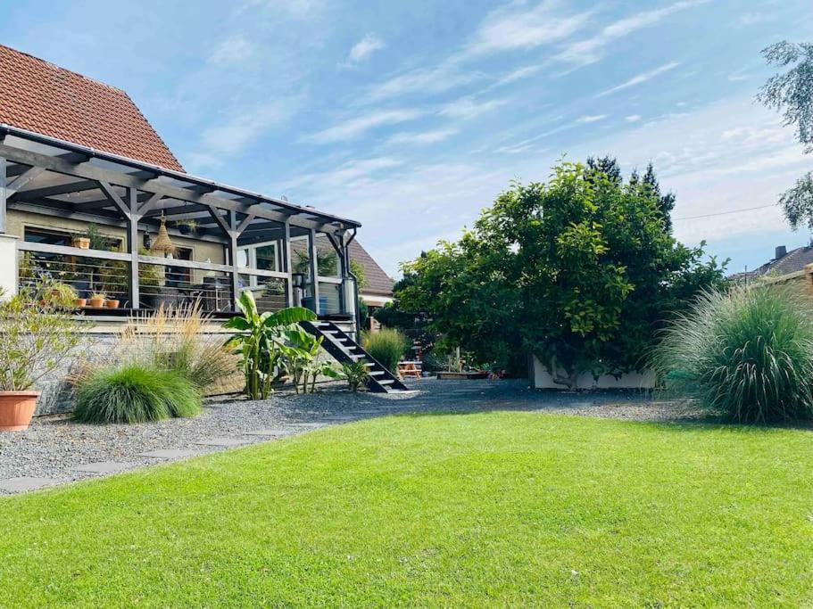 Pool, Sauna Und Blick Ins Gruene Wittenberg Esterno foto